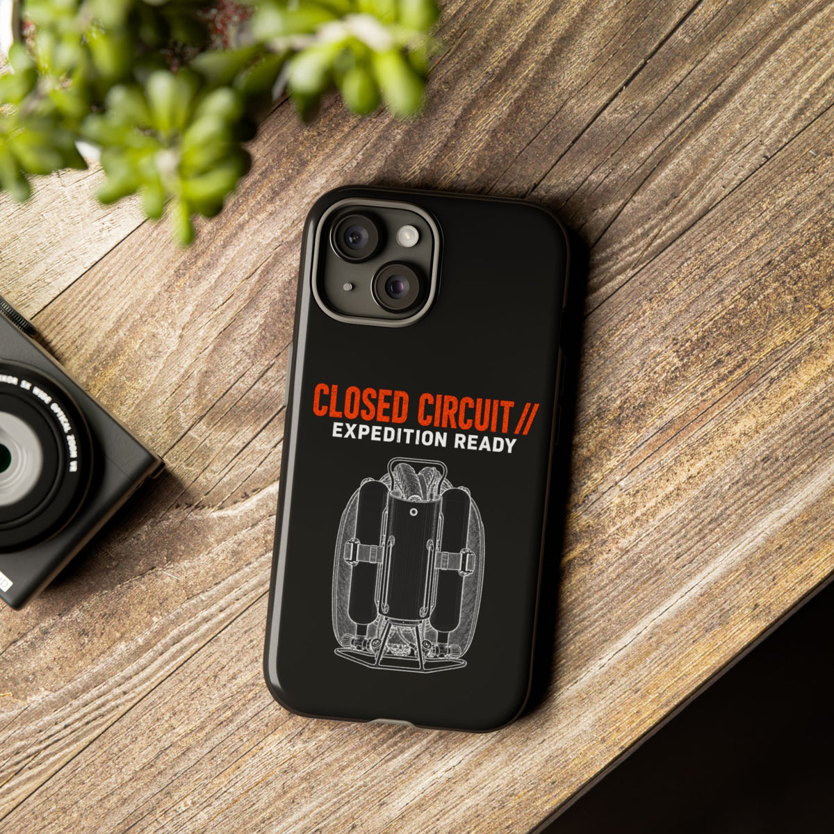 Backmount 1 Dark Theme Phone Case