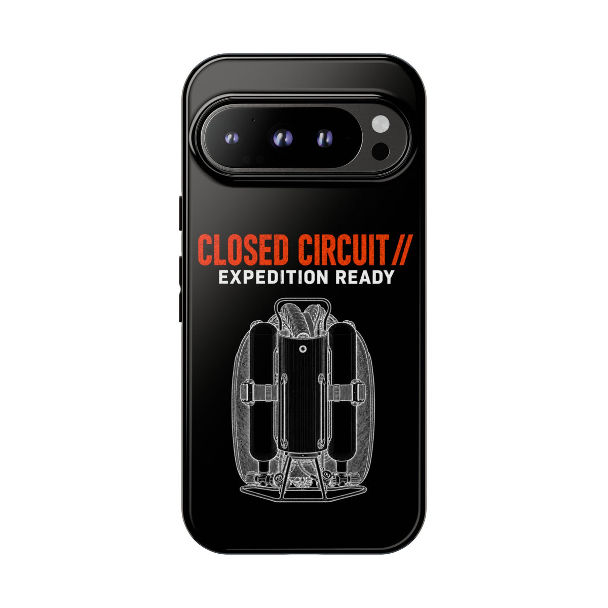 Backmount 1 Dark Theme Phone Case