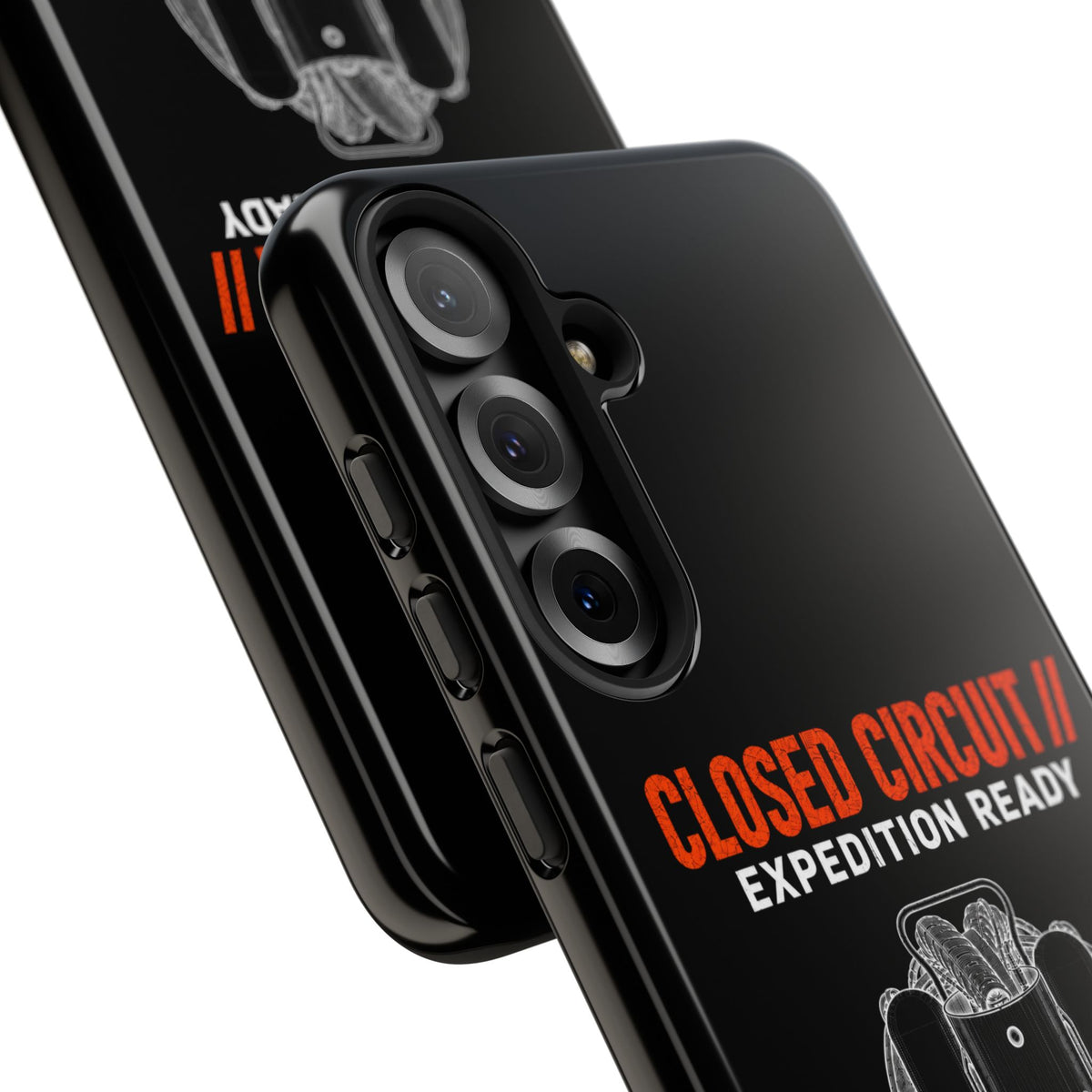 Backmount 1 Dark Theme Phone Case
