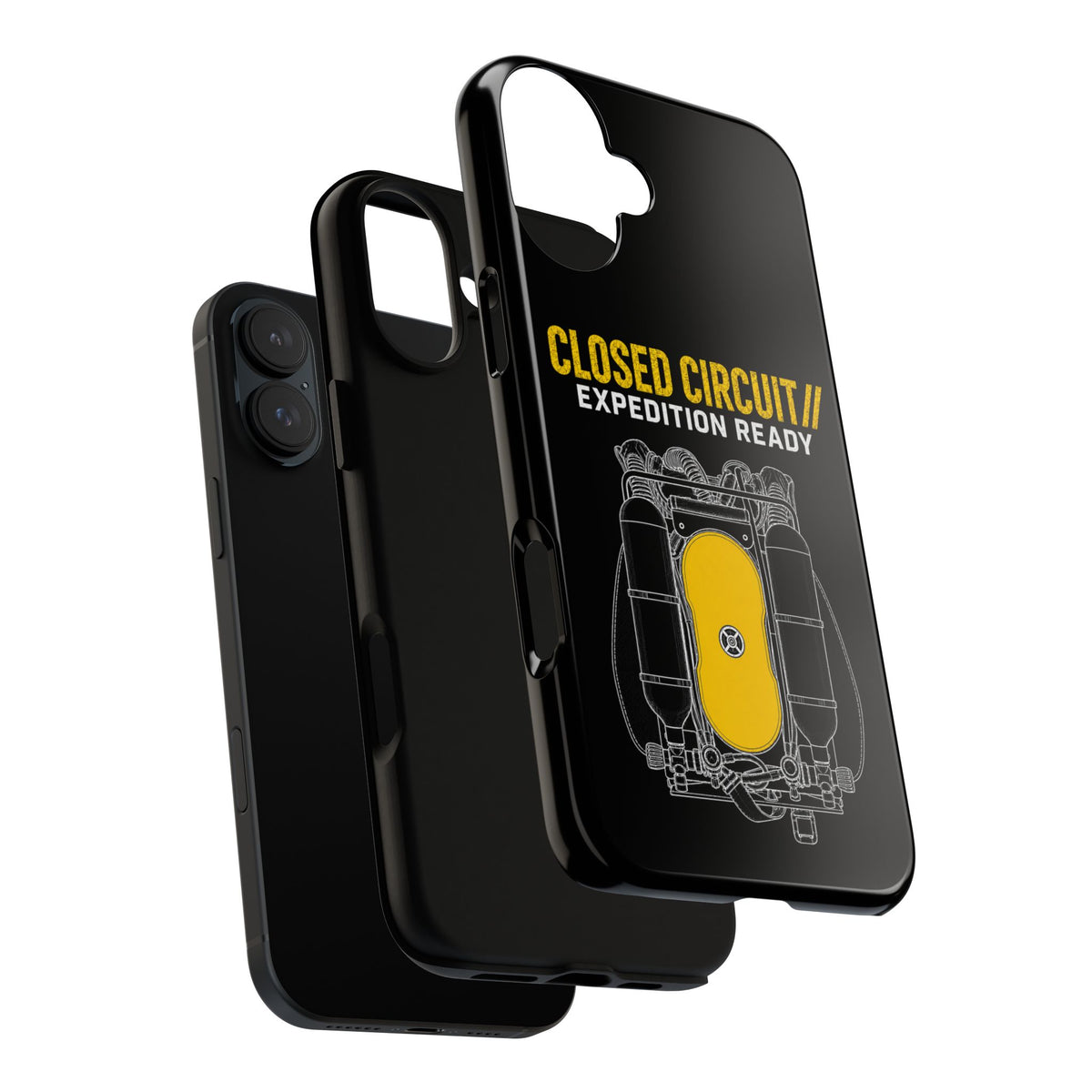 Backmount 3 Dark Theme Phone Case