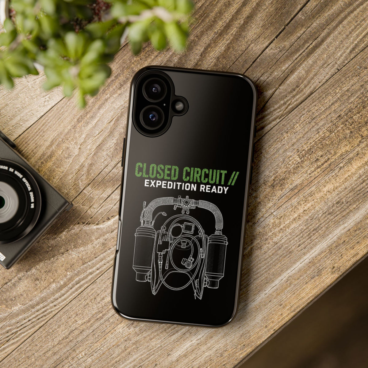 Sidemount 1 Dark Theme Phone Case
