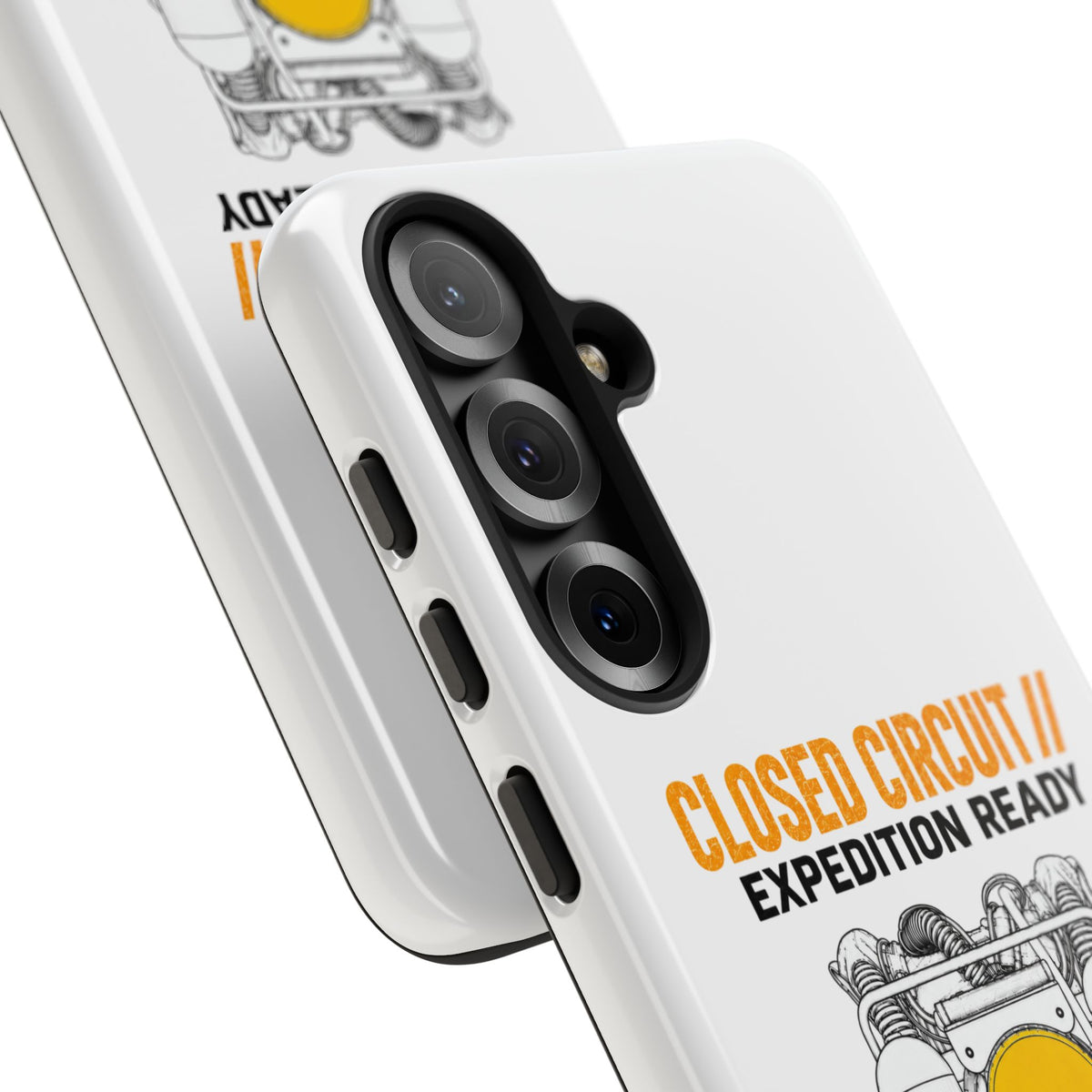 Backmount 3 Light Theme Phone Case