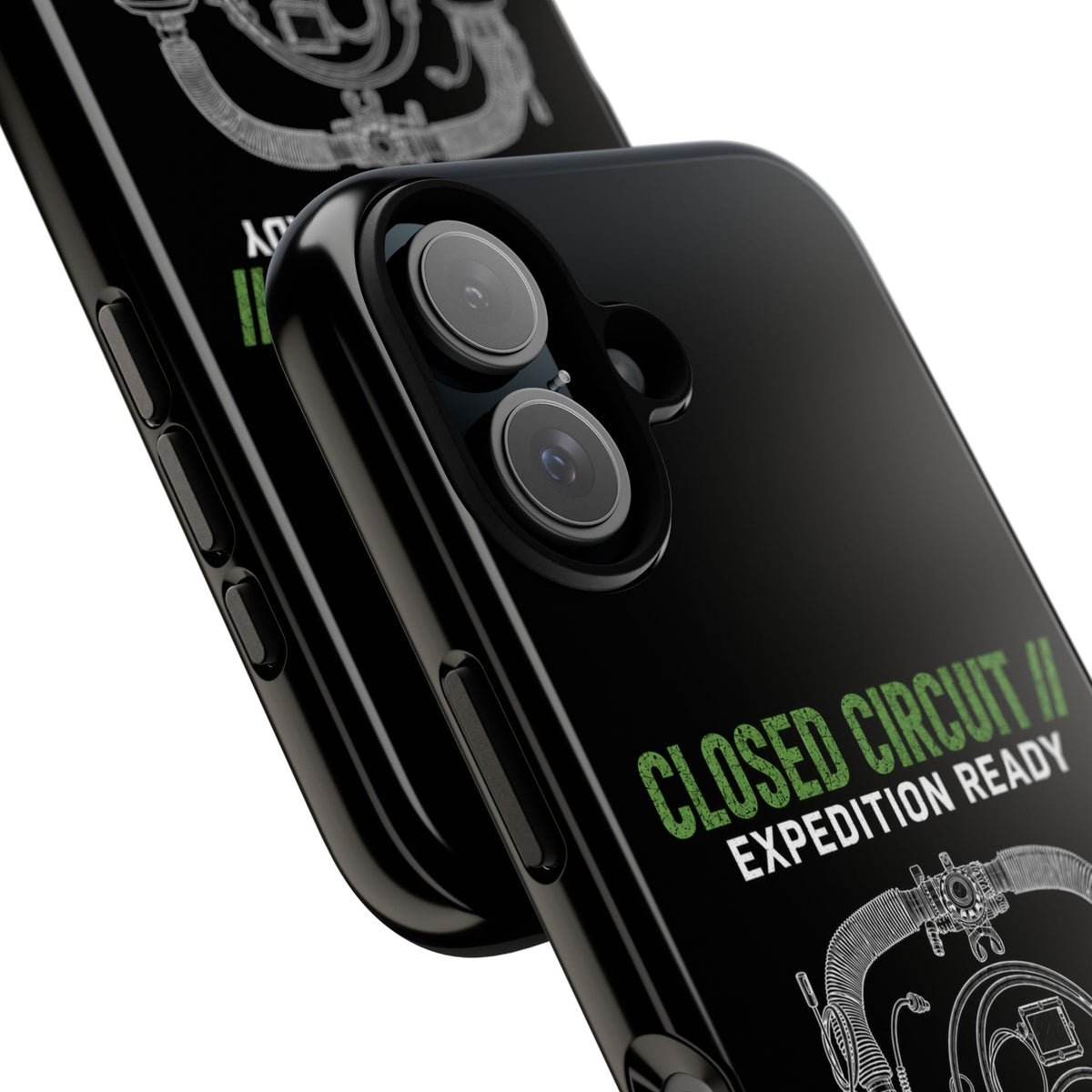 Sidemount 1 Dark Theme Phone Case
