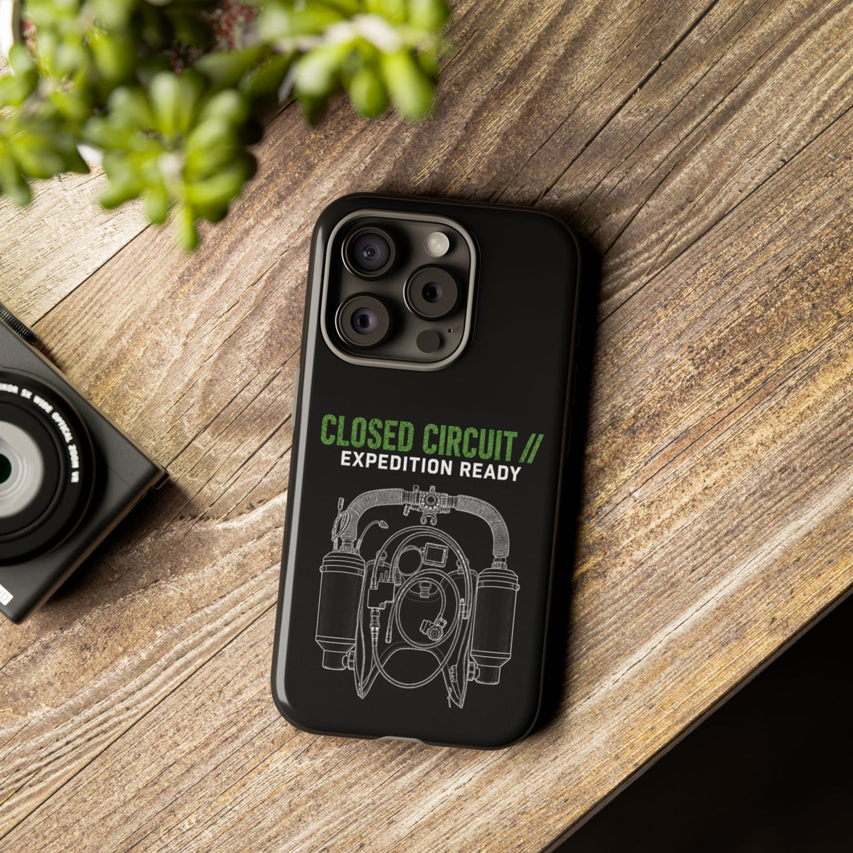 Sidemount 1 Dark Theme Phone Case