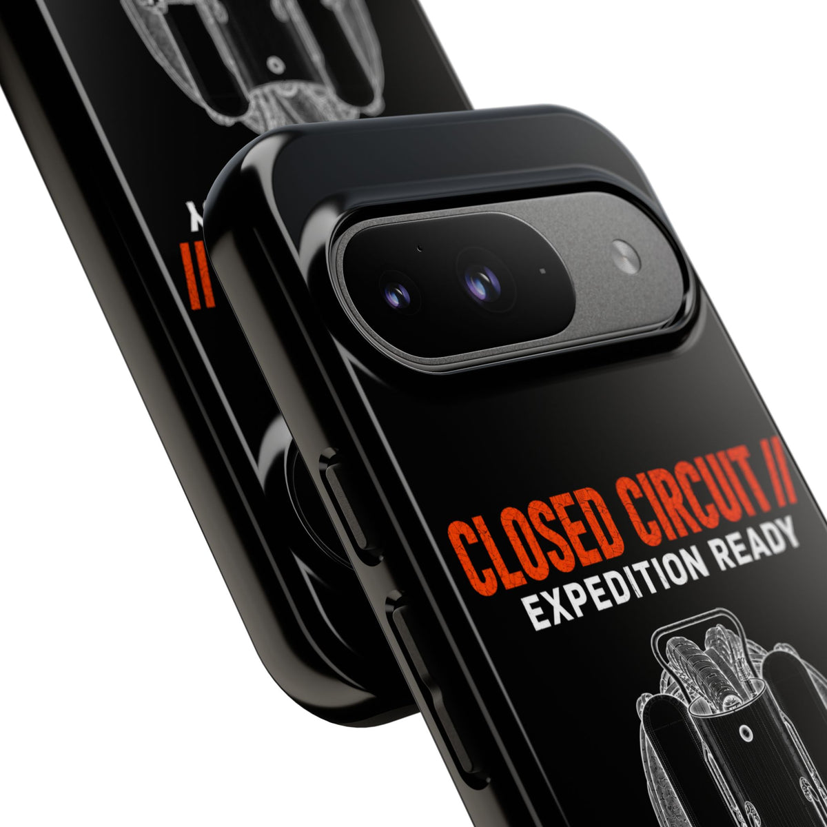 Backmount 1 Dark Theme Phone Case