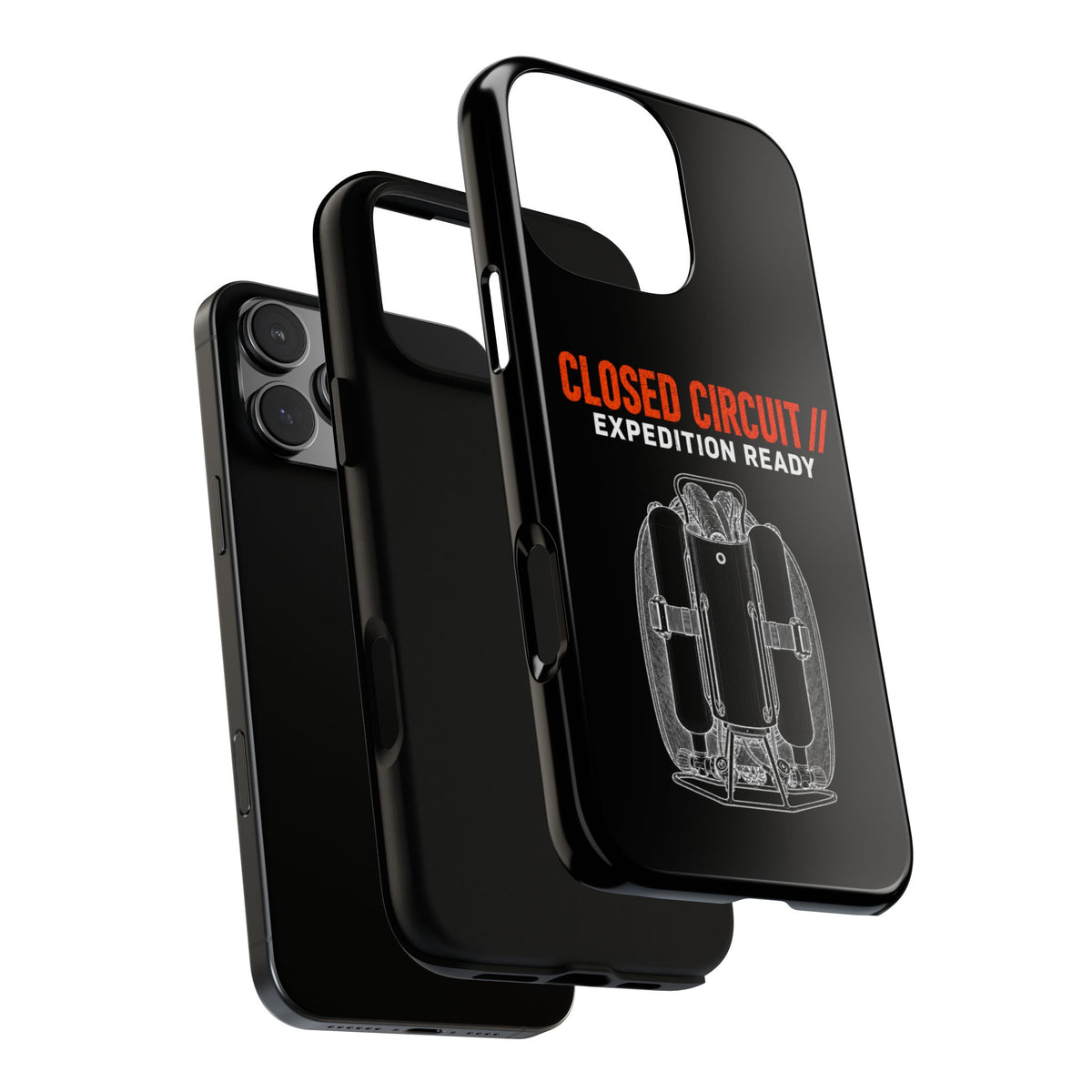 Backmount 1 Dark Theme Phone Case