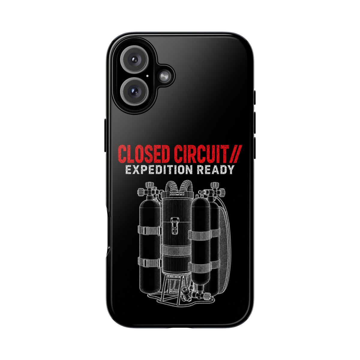 Backmount 2 Dark Theme Phone Case