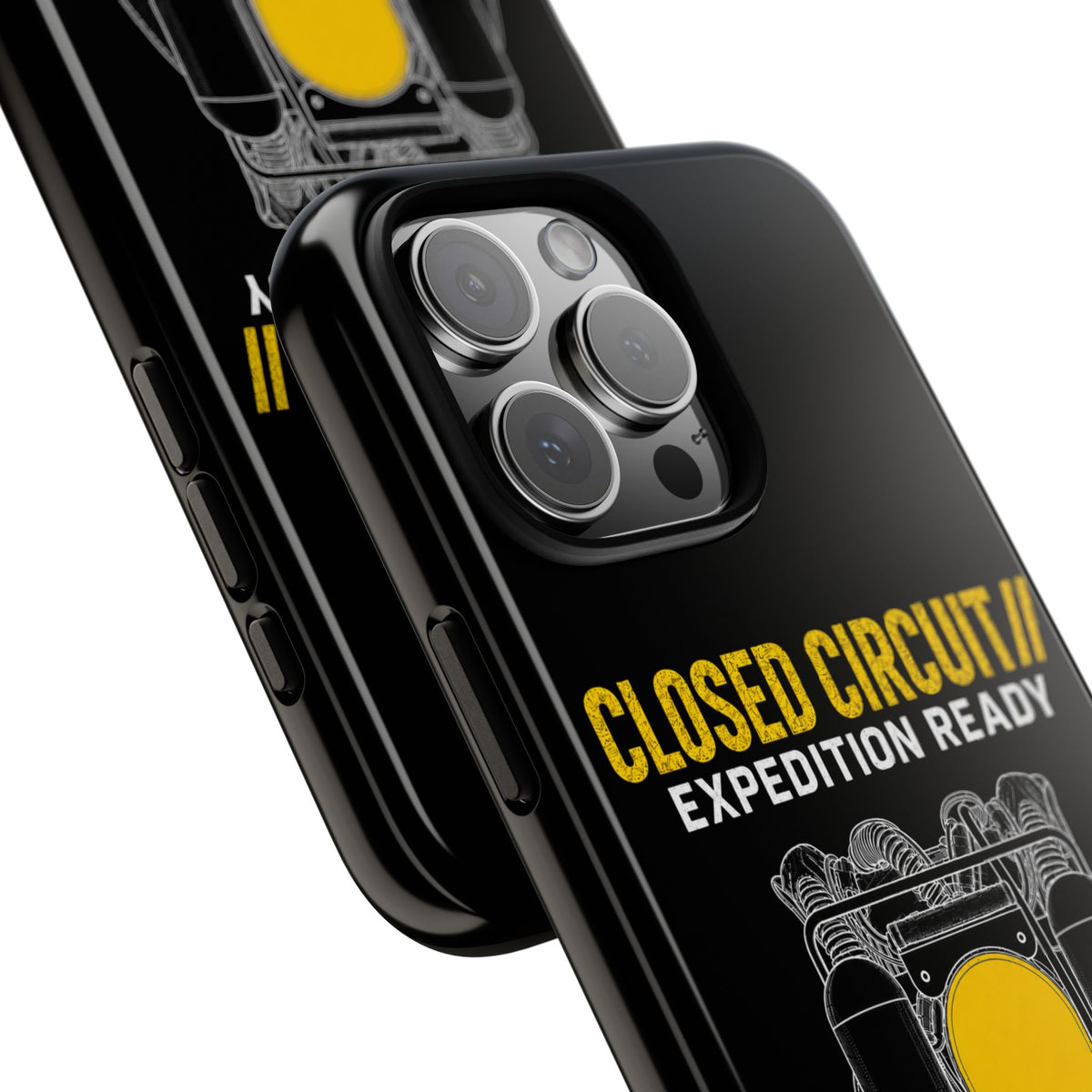 Backmount 3 Dark Theme Phone Case