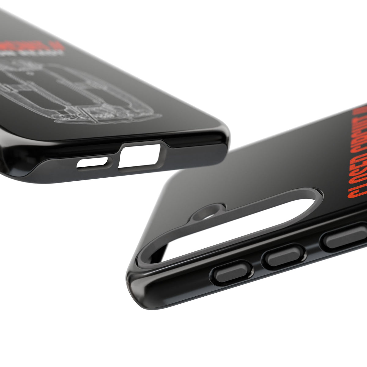 Backmount 1 Dark Theme Phone Case