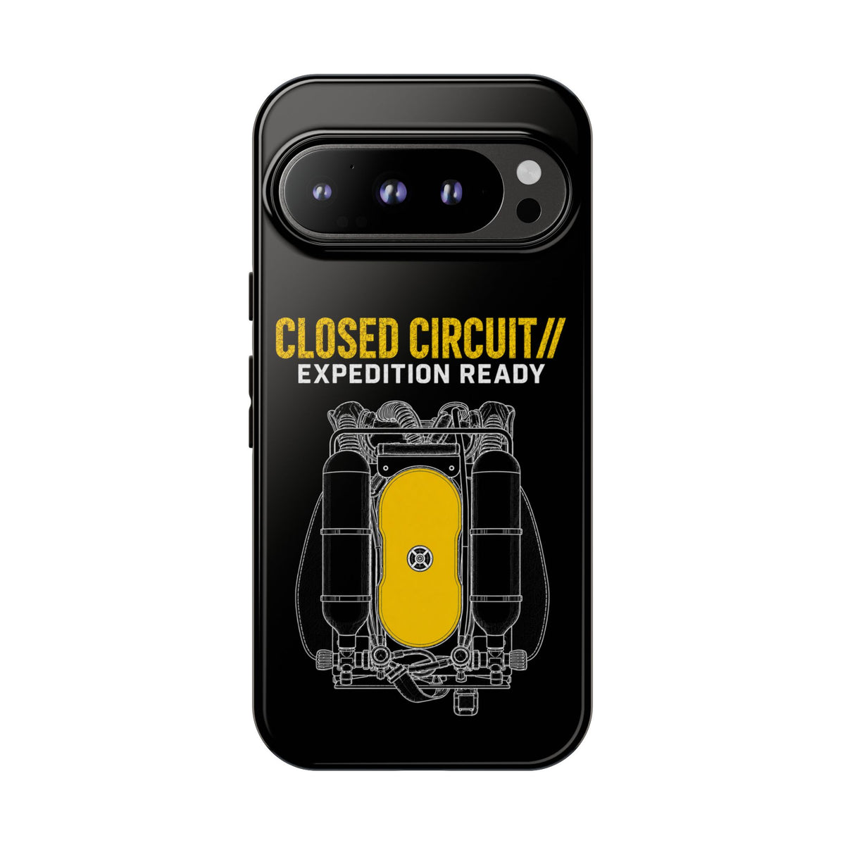 Backmount 3 Dark Theme Phone Case