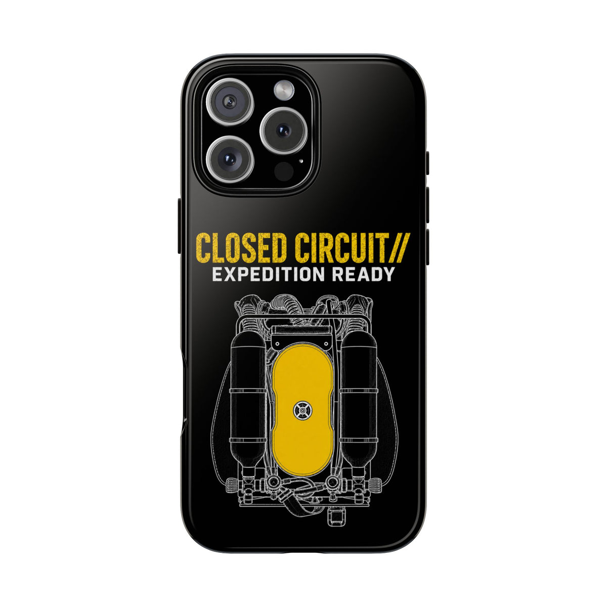 Backmount 3 Dark Theme Phone Case