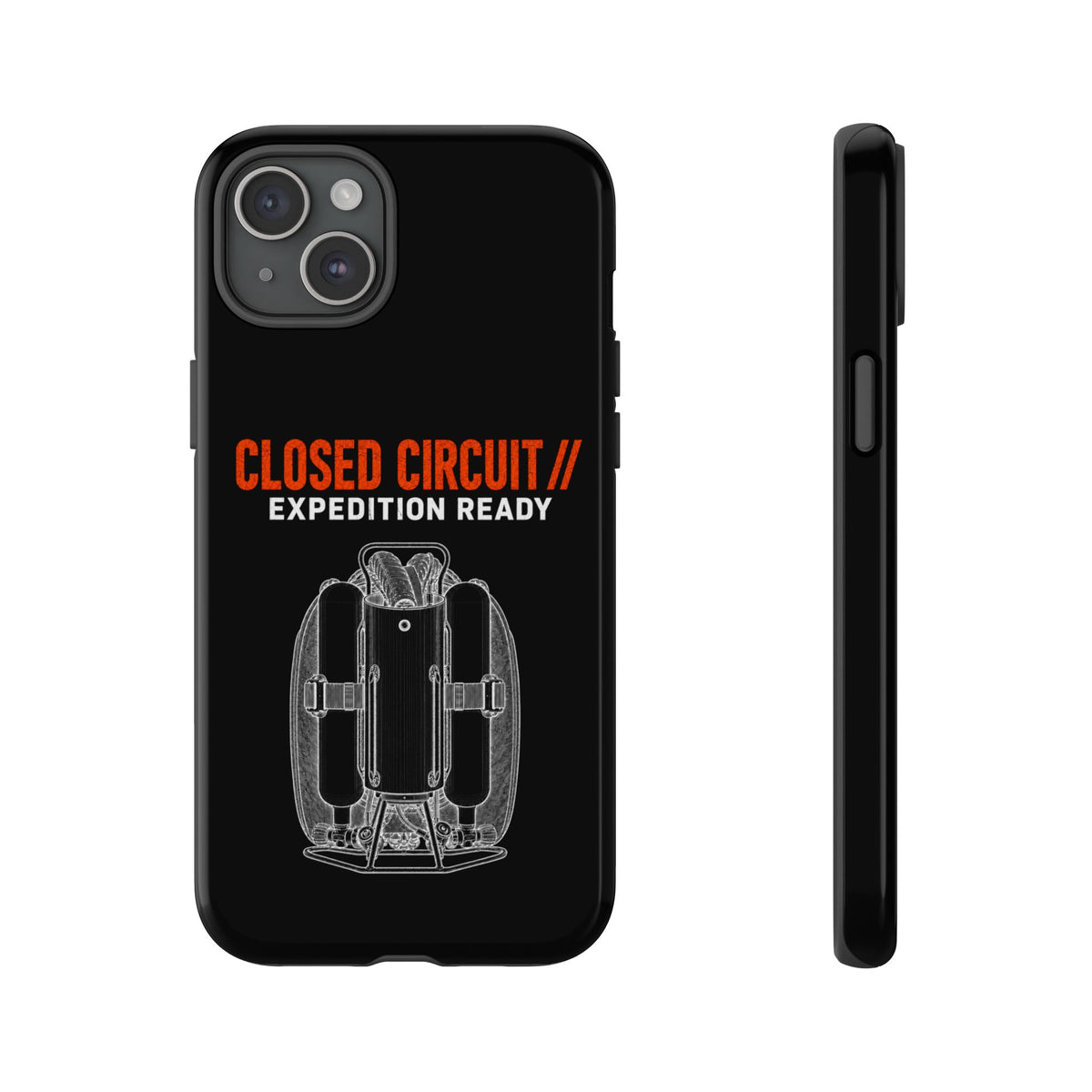Backmount 1 Dark Theme Phone Case