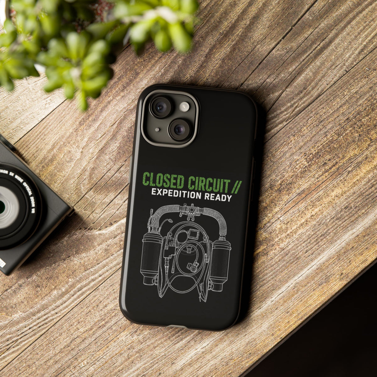 Sidemount 1 Dark Theme Phone Case