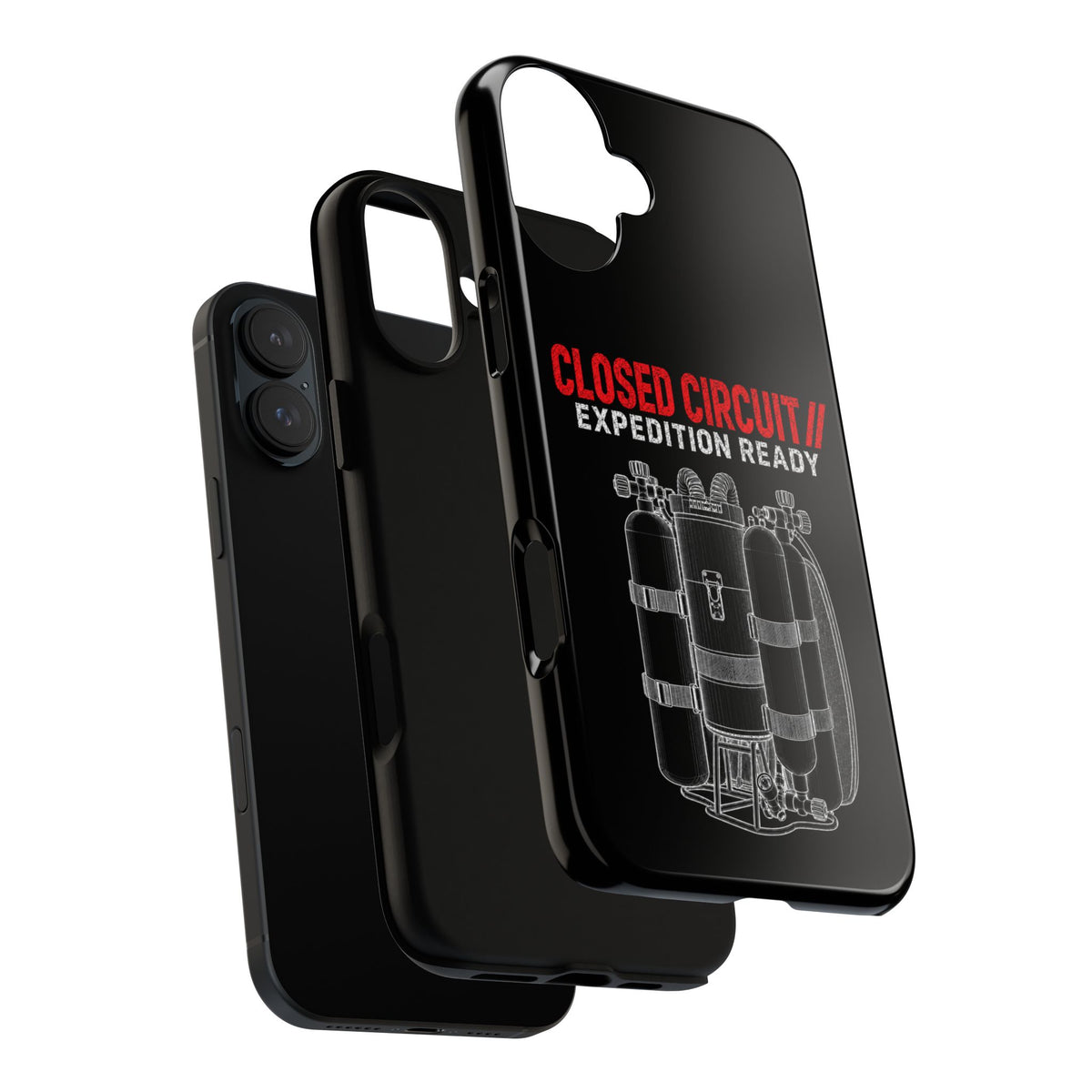 Backmount 2 Dark Theme Phone Case