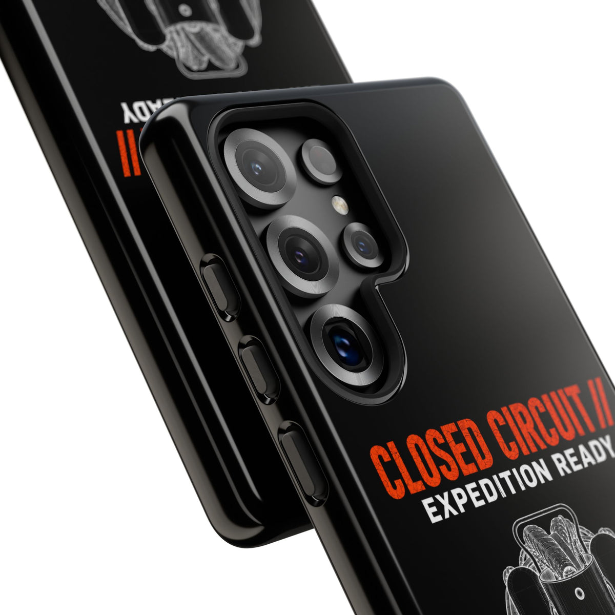Backmount 1 Dark Theme Phone Case