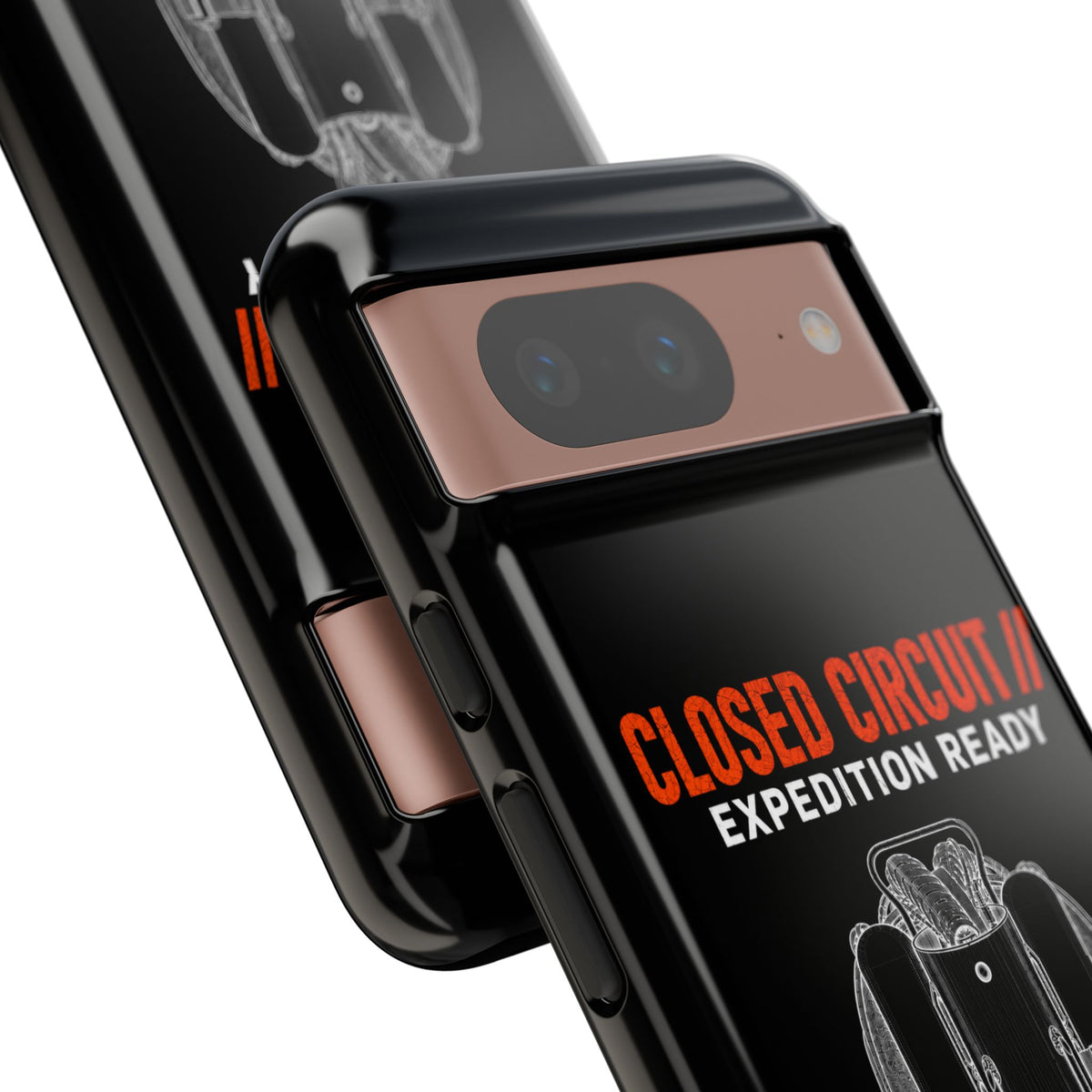 Backmount 1 Dark Theme Phone Case