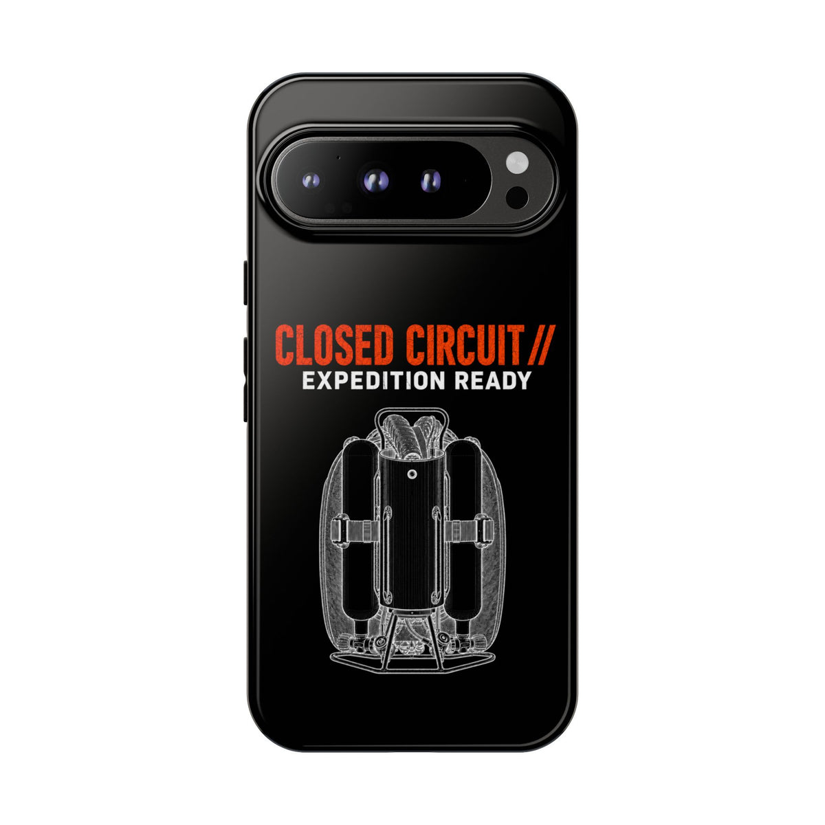 Backmount 1 Dark Theme Phone Case