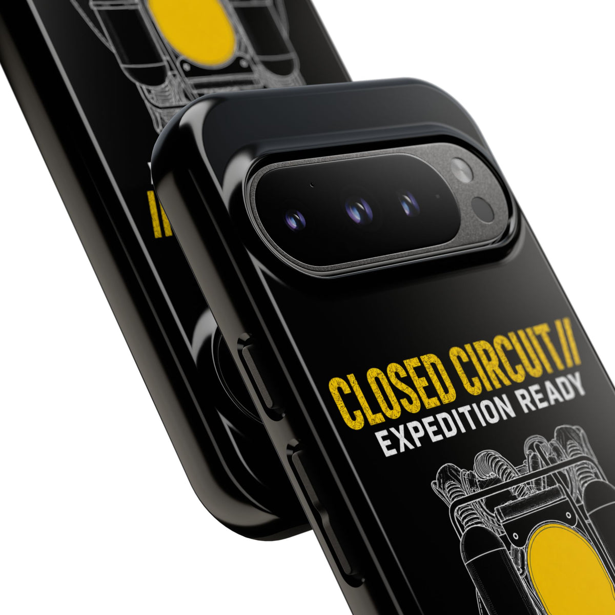 Backmount 3 Dark Theme Phone Case
