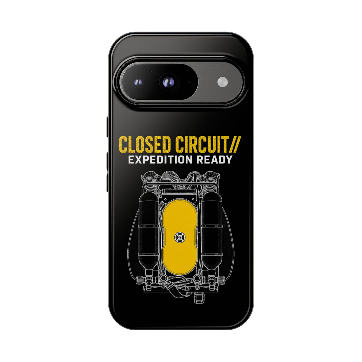 Backmount 3 Dark Theme Phone Case