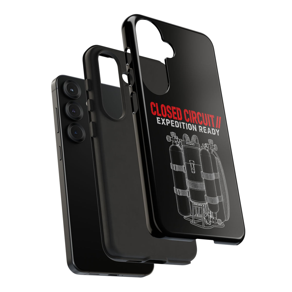 Backmount 2 Dark Theme Phone Case