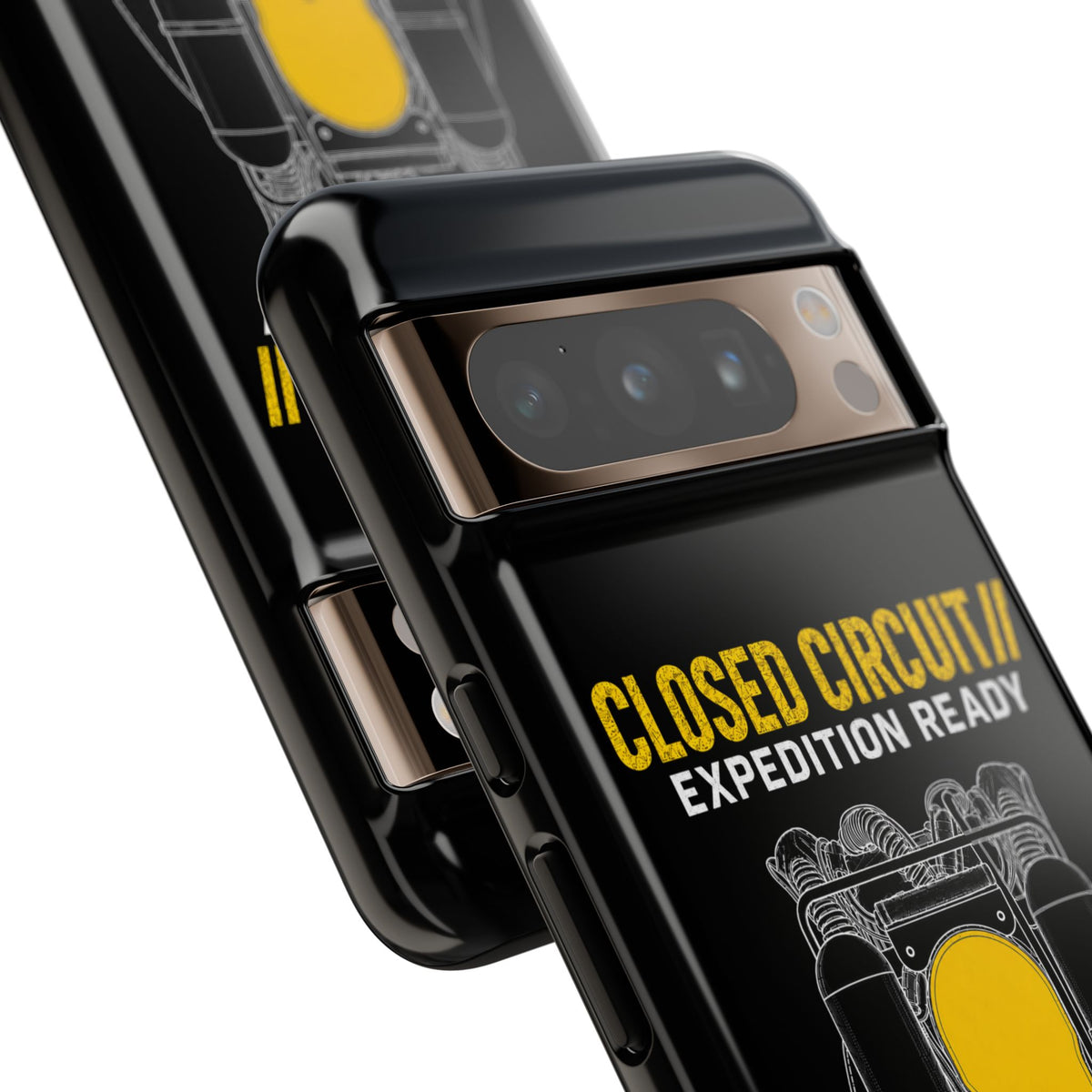 Backmount 3 Dark Theme Phone Case
