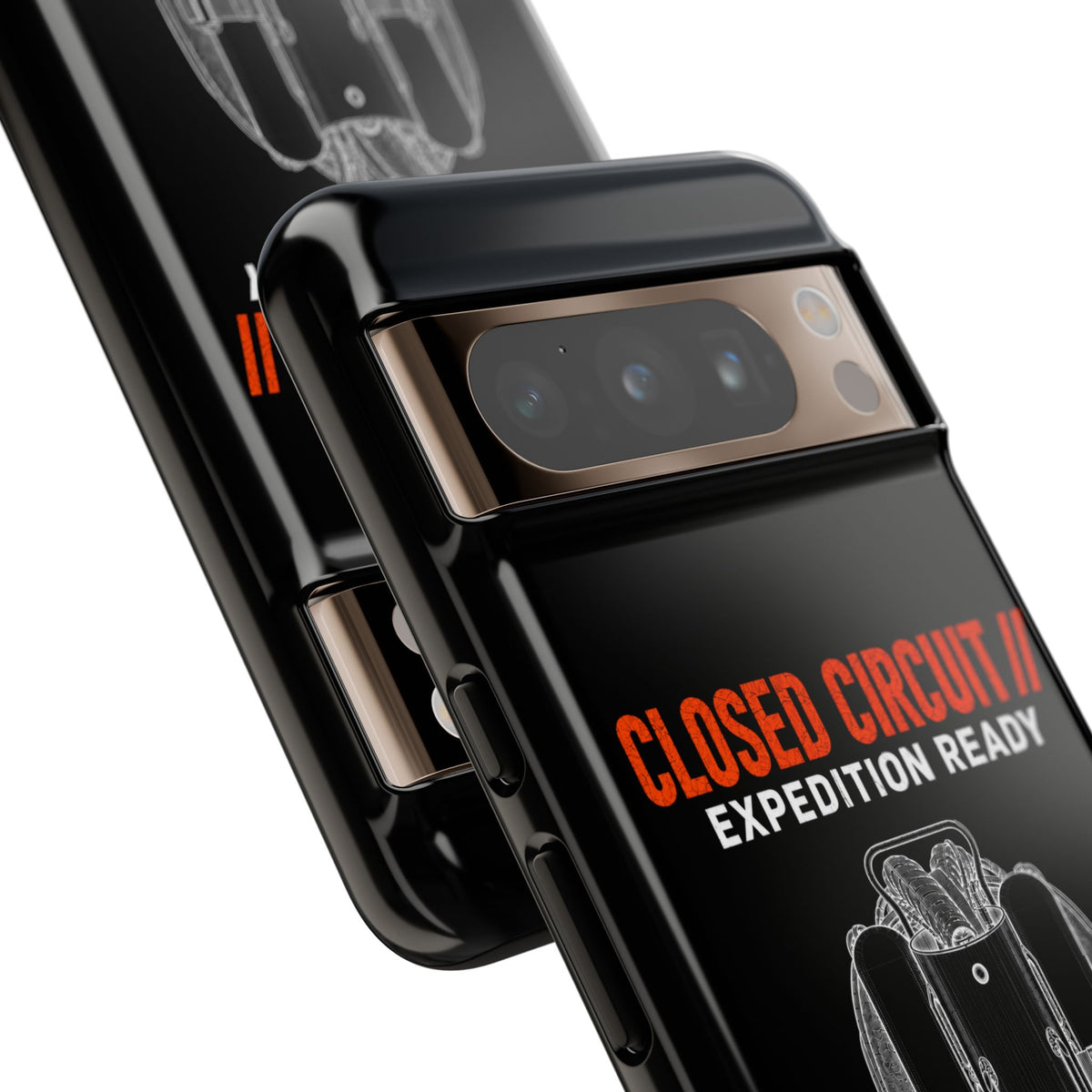 Backmount 1 Dark Theme Phone Case