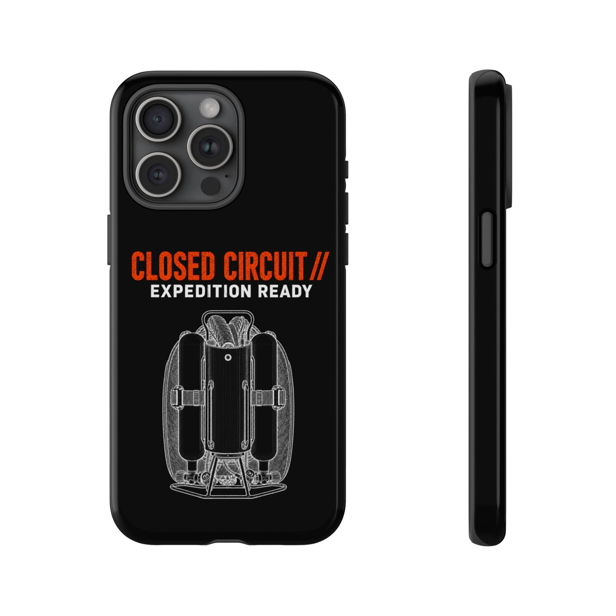 Backmount 1 Dark Theme Phone Case