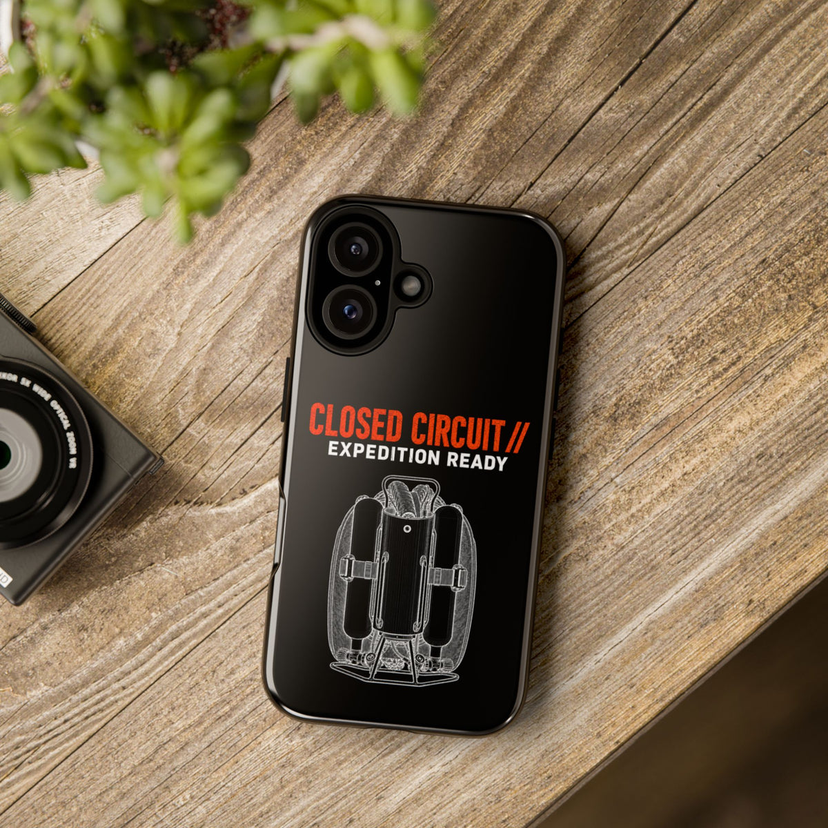 Backmount 1 Dark Theme Phone Case