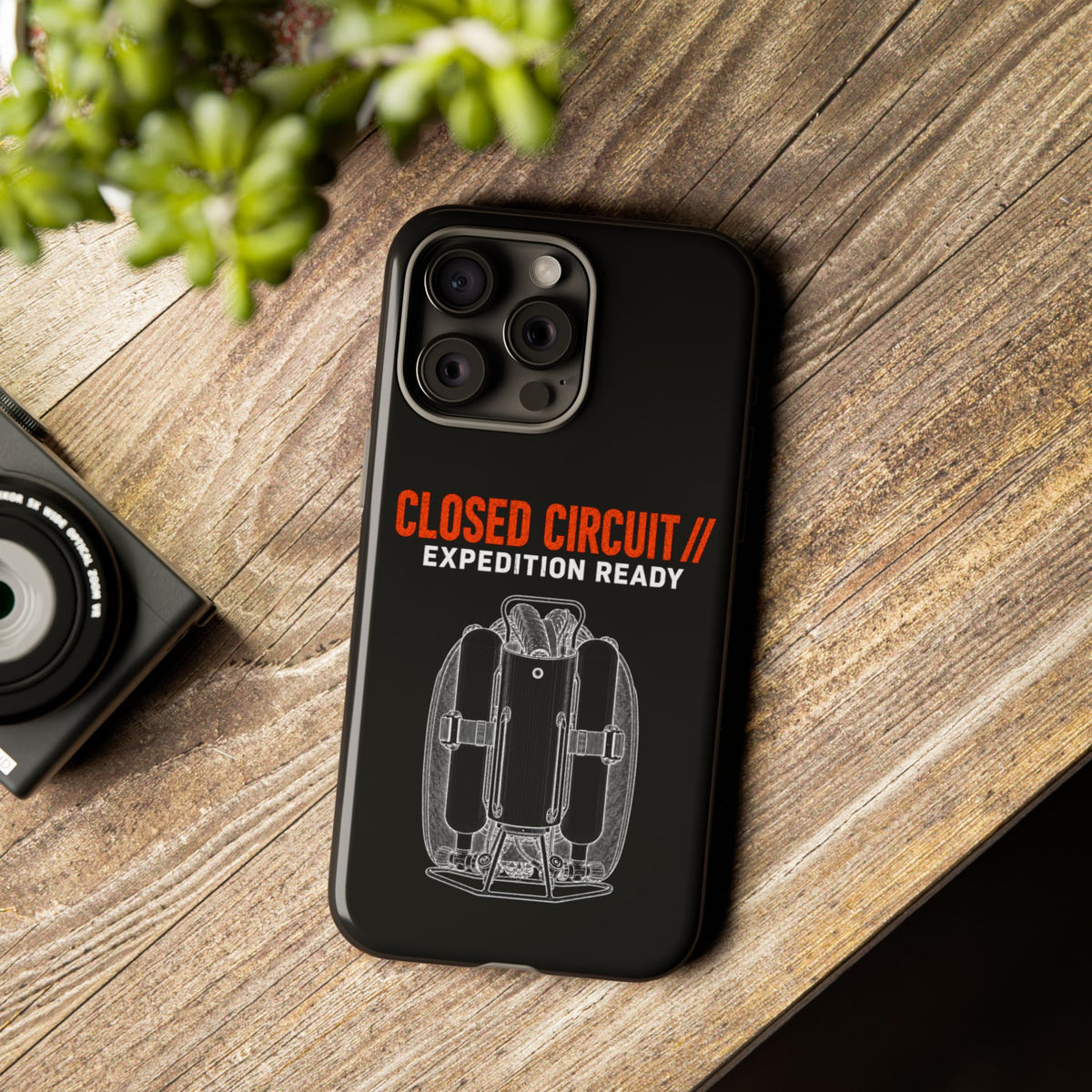 Backmount 1 Dark Theme Phone Case