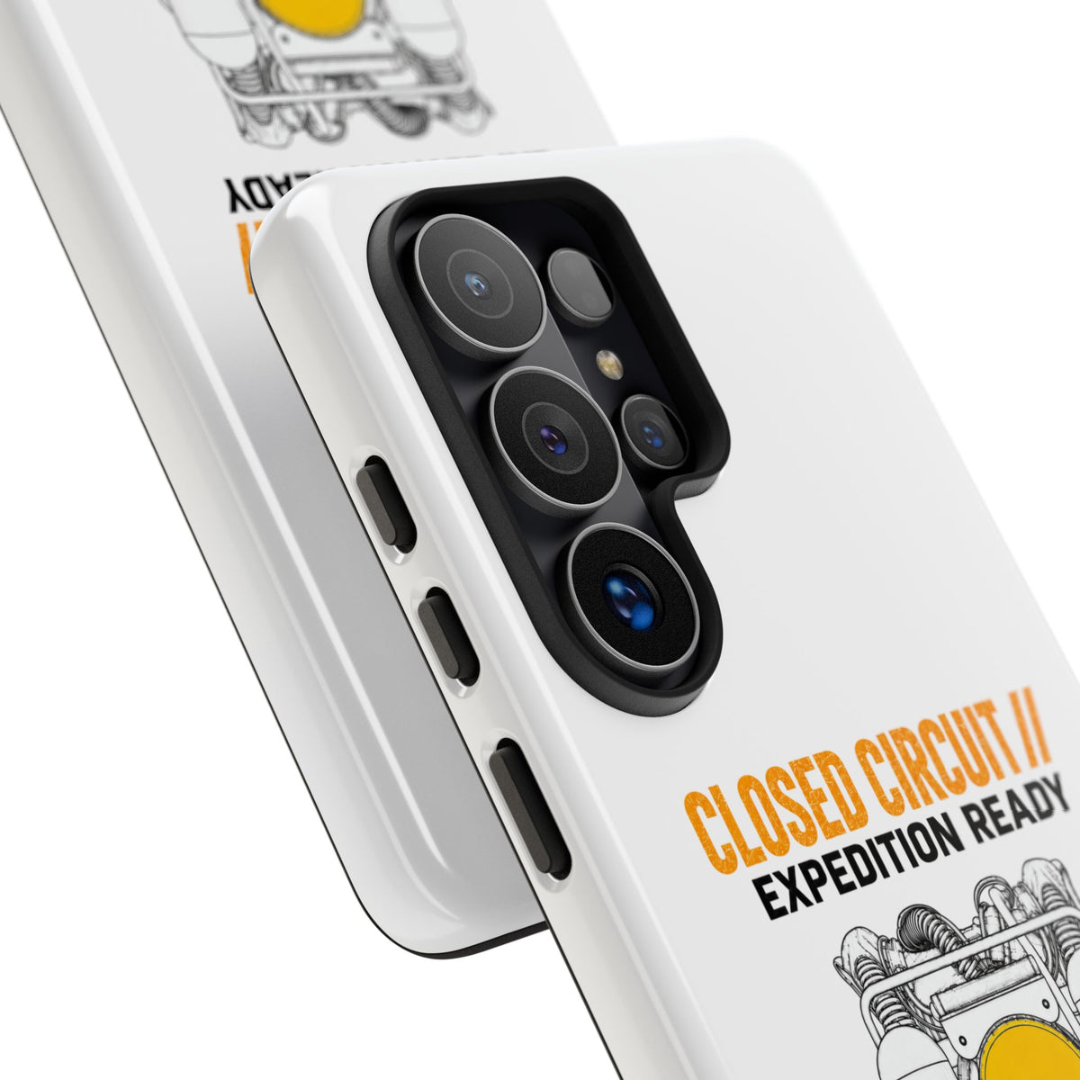 Backmount 3 Light Theme Phone Case