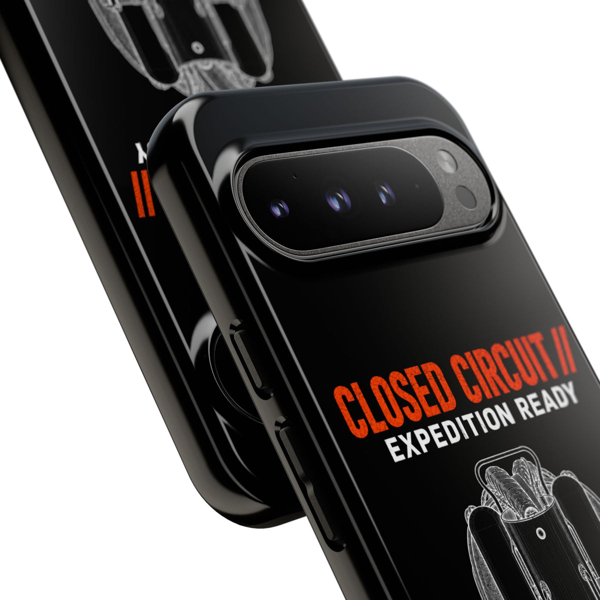Backmount 1 Dark Theme Phone Case