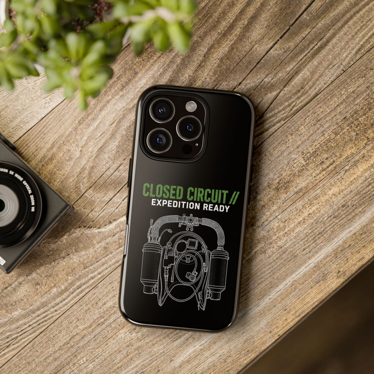 Sidemount 1 Dark Theme Phone Case