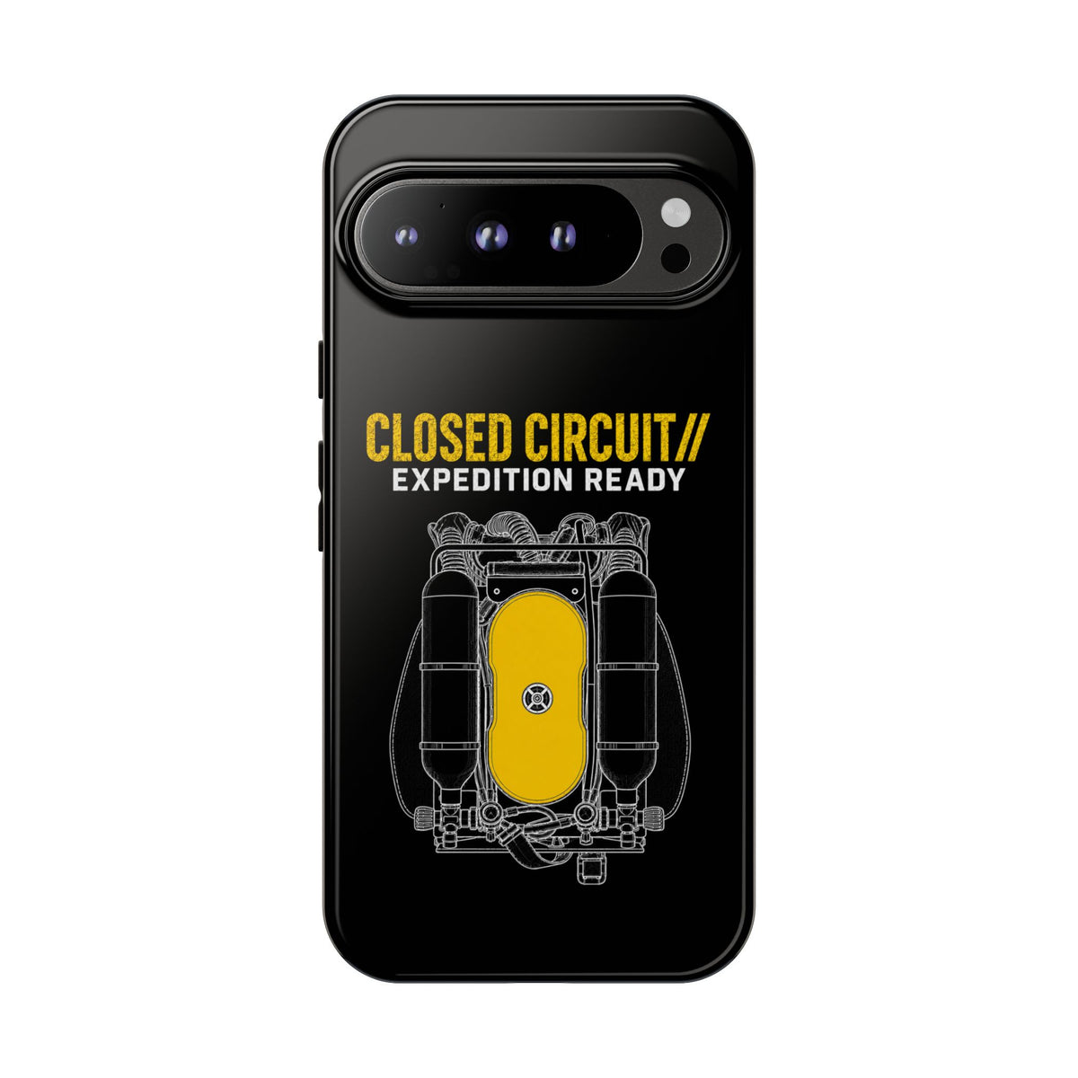 Backmount 3 Dark Theme Phone Case