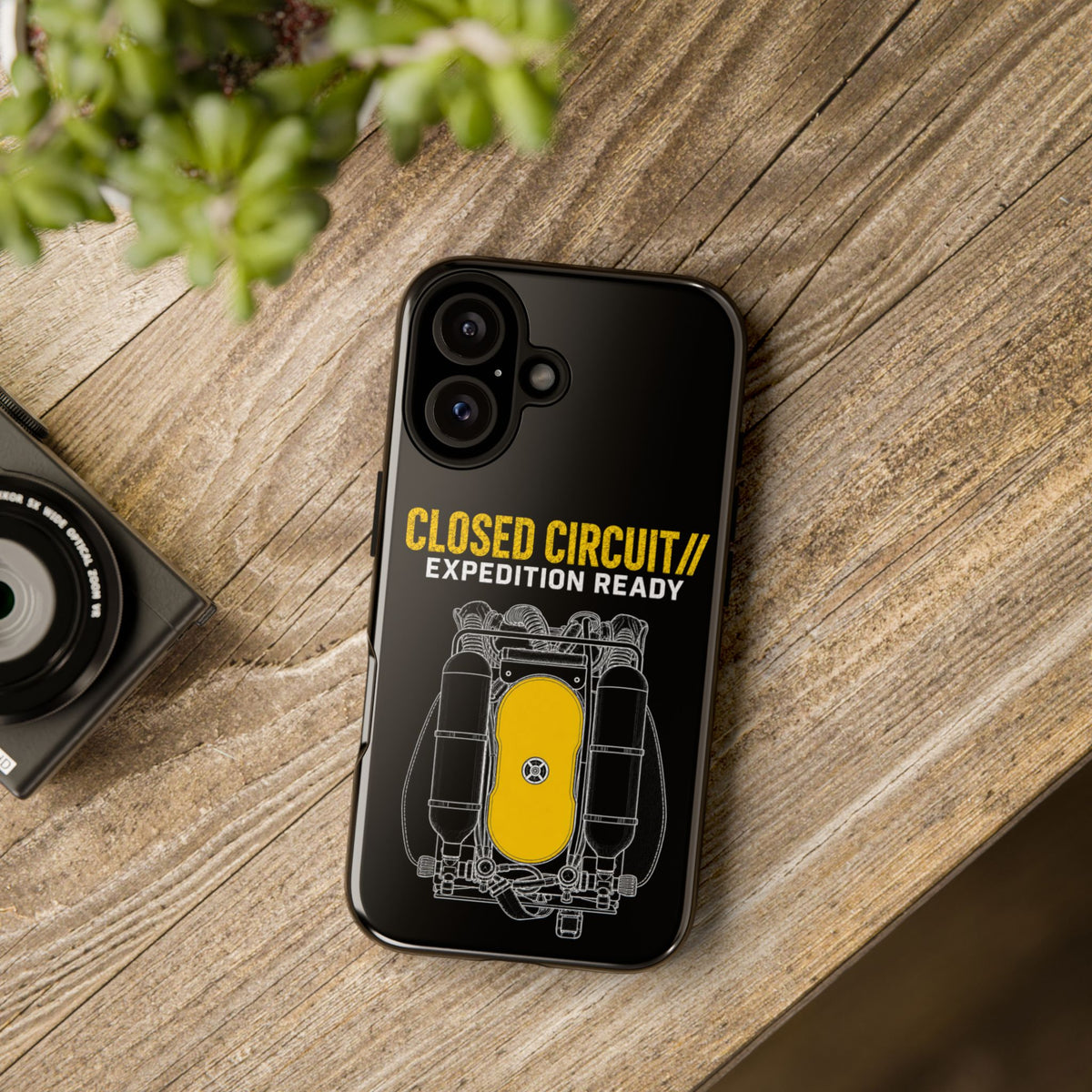 Backmount 3 Dark Theme Phone Case